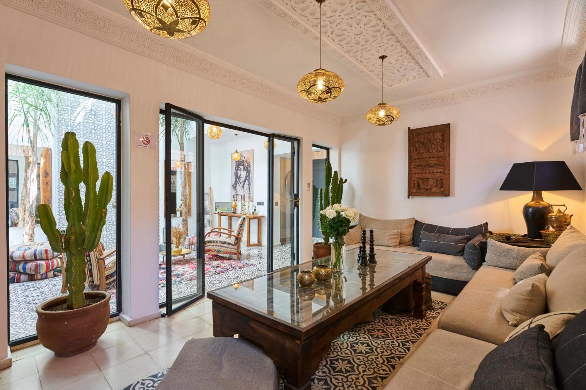 Riad Miloud En Exclusivite 10 P Au Coeur De La Medina Marrakesh Bagian luar foto